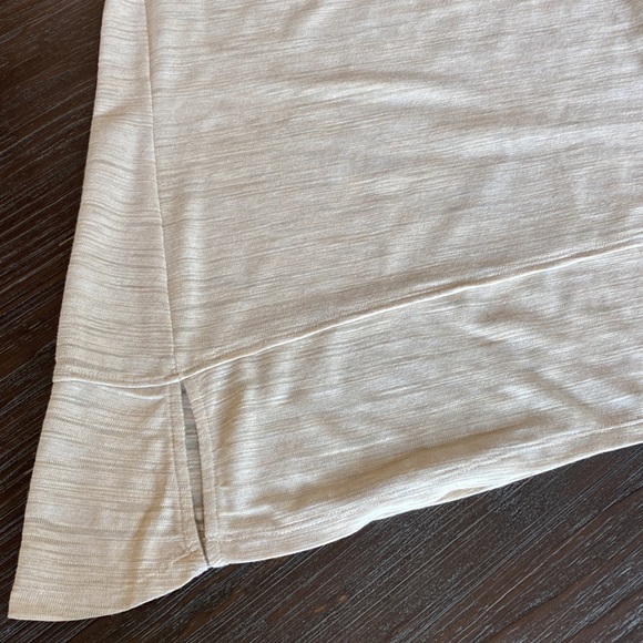 2/$20. Halston ladies, heathery creamy tan tank top\blouse in size extra small. - Picture 5 of 8